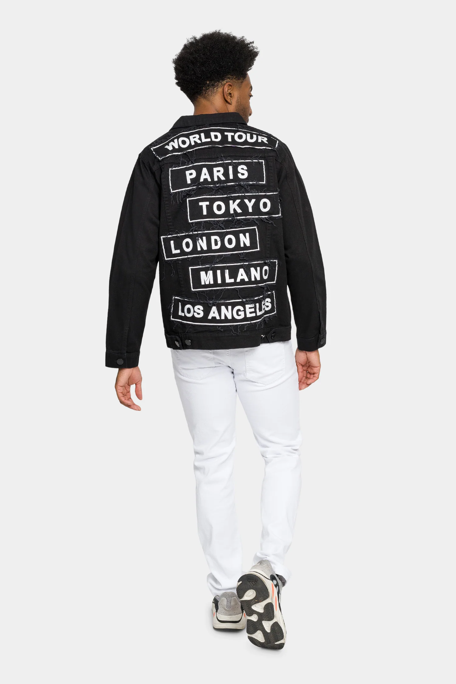 World Tour Colored Denim Jacket - Image 6