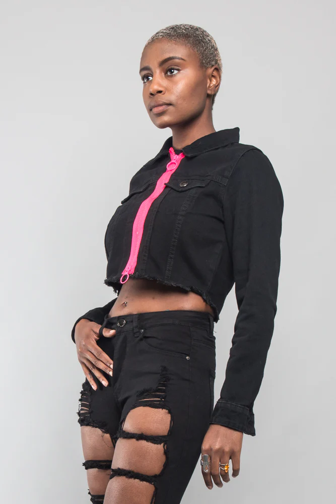 Zippered Accent Jacket - Image 2