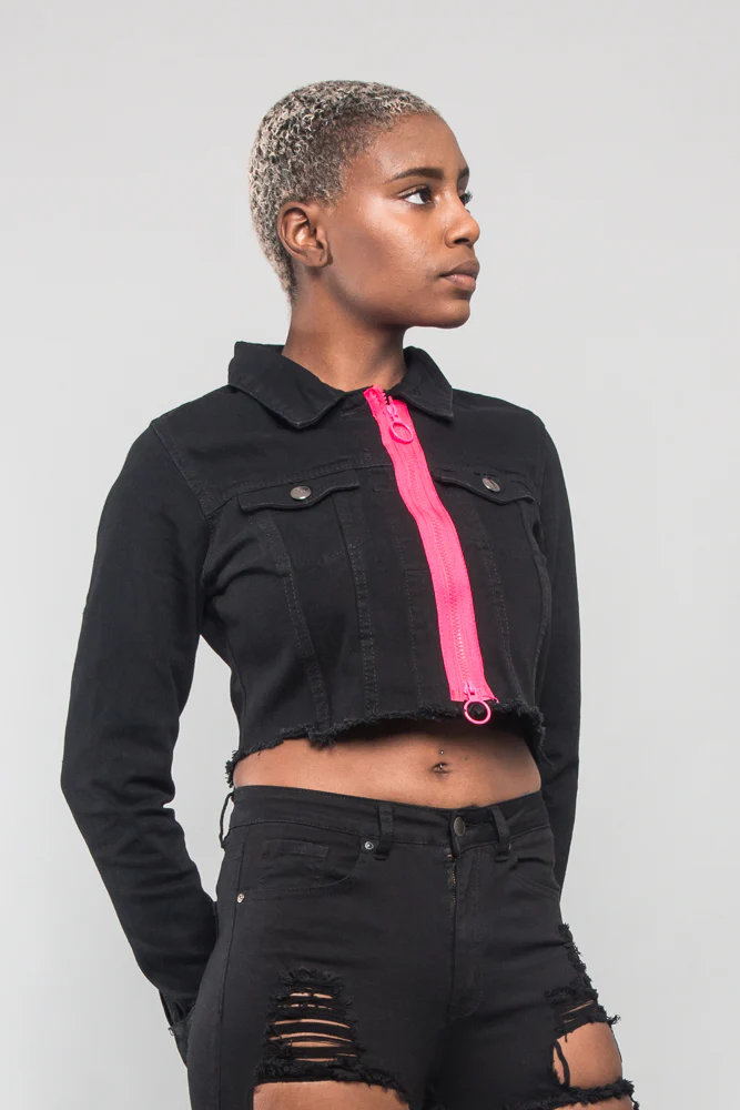 Zippered Accent Jacket - Image 4