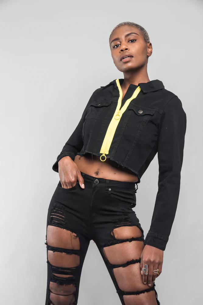 Zippered Accent Jacket - Image 7